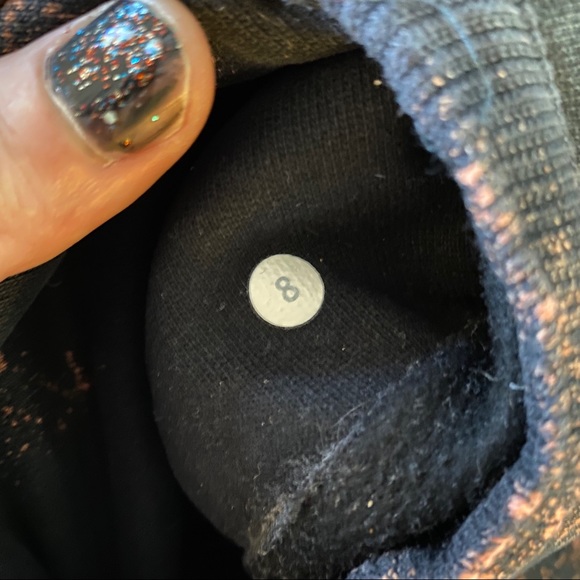 Lululemon Scuba Hoodie Black Custom Bleached 8 - Picture 14 of 16